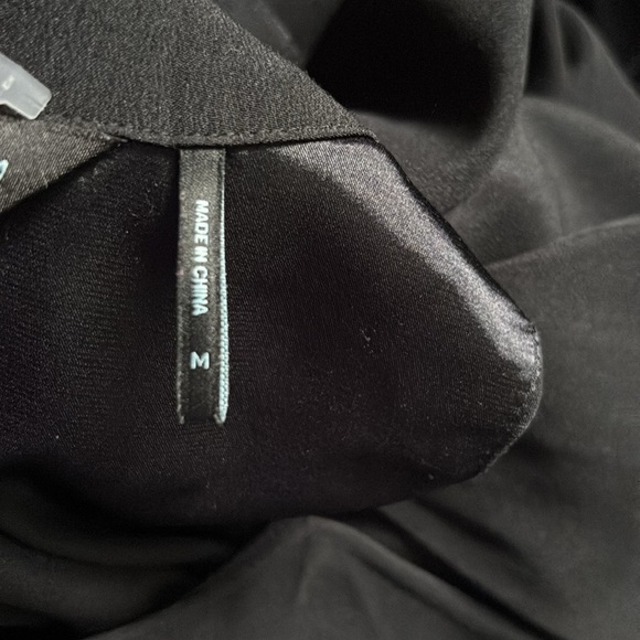 Guess by Marciano Elegant Black Cammun Sleeveless Ruffle Dress - Picture 5 of 15